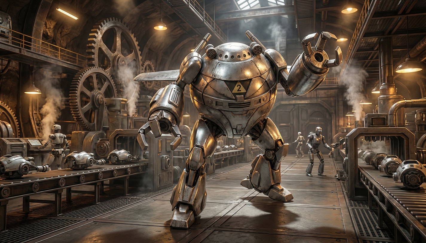 Robot and sci-fi concept – student work